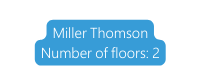 Miller Thomson Number of floors 2